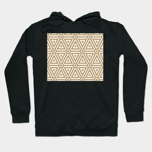 African mud cloth Hoodie by timegraf